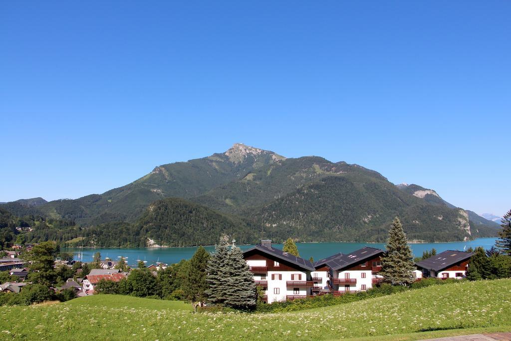 Ferienwohnung Schossleitner - Der Wohlfuehl-Ansitz Am Wolfgangsee Mit Weitblick Sankt Gilgen Luaran gambar